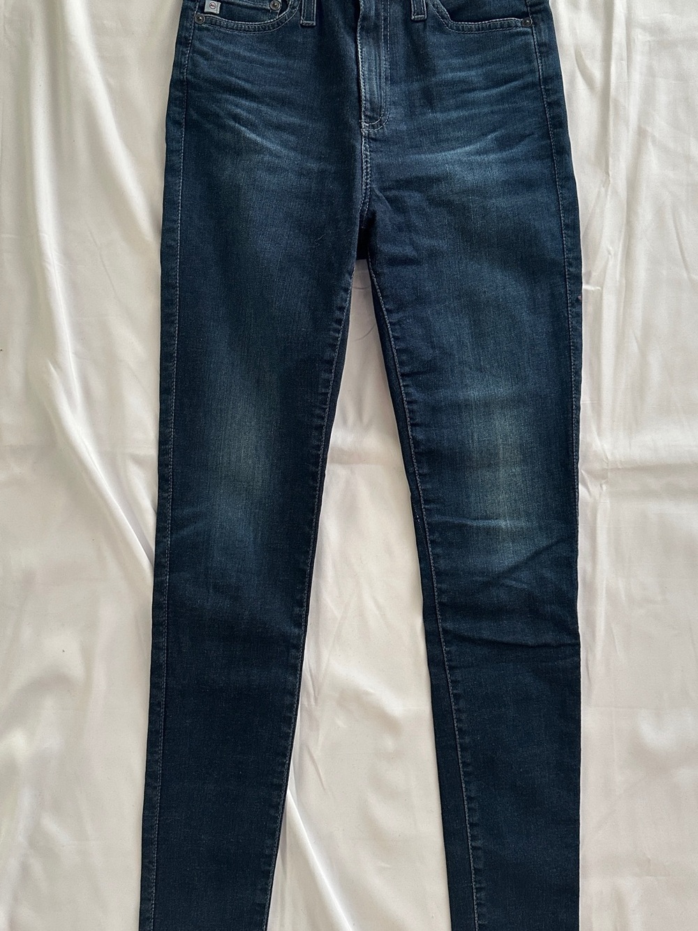 AG Adriano Goldschmied Women's Dark Indigo Skinny Jeans- THE MILA